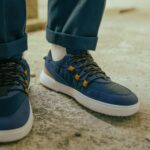 Barefoot tenisky Barebarics Revive - Blue & White od Be Lenka