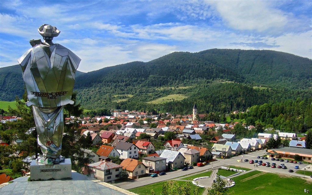 Terchová, malebná obec v lone Malej Fatry
